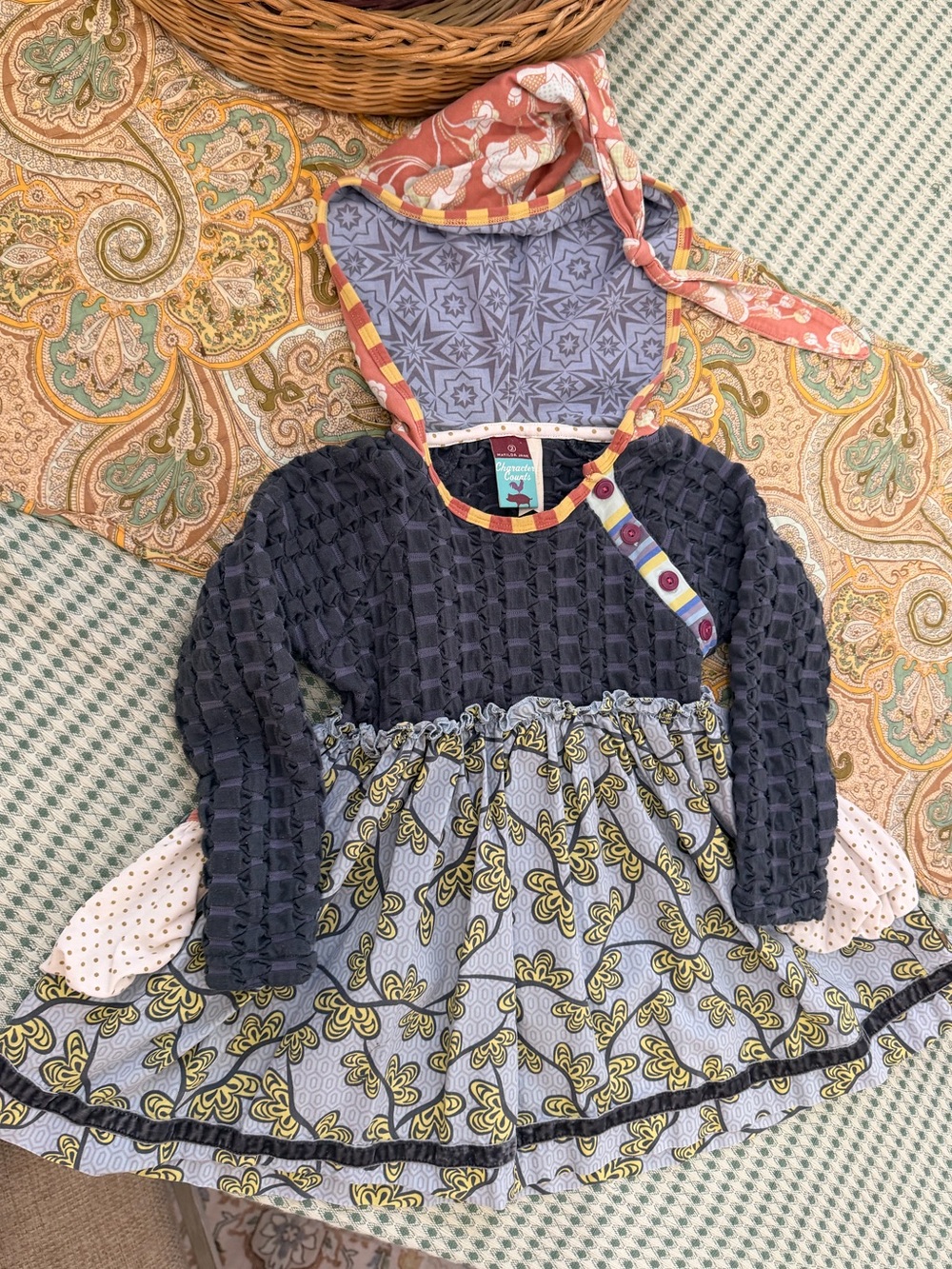 Matilda Jane Character Counts Monroe Chrissy Dress Size 2T Toddler Girl Like New